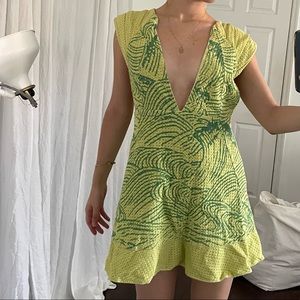 Beautiful patterned sleeveless dress